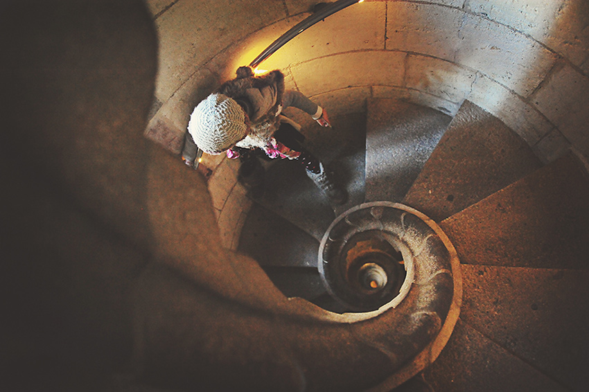 Kirsty-Larmour-Week05-spiral-staircase-Sagrada-Familiar-Barcelona