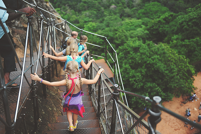 Kirsty Larmour_back down the rock_Sigiriya_Sri Lanka_Week 01