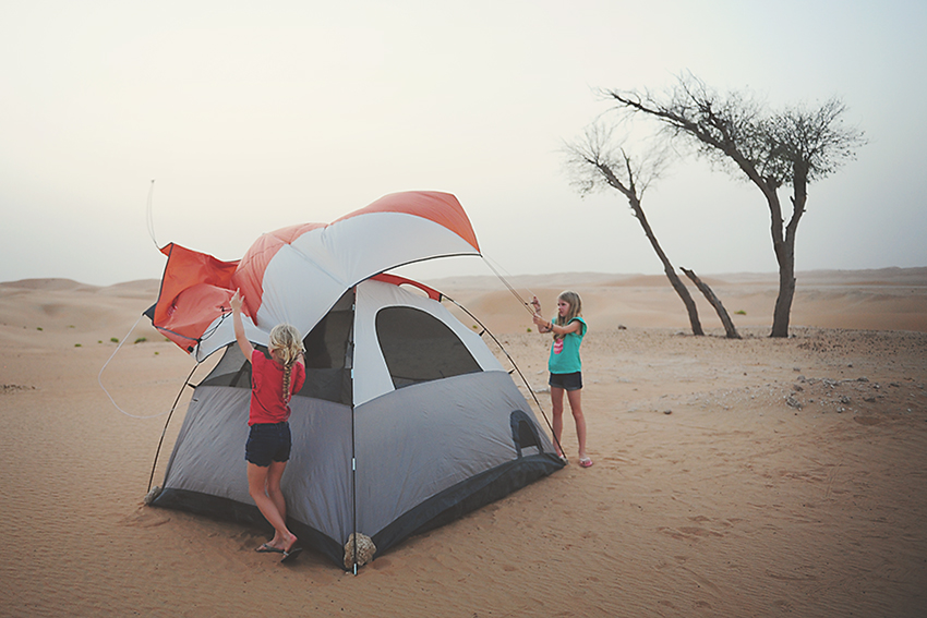 Kirsty Larmour_last camping trip_Abu Dhabi_Week 19