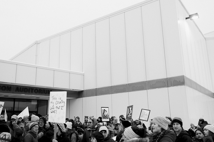 womes march - kodiak alaska - breanna peterson