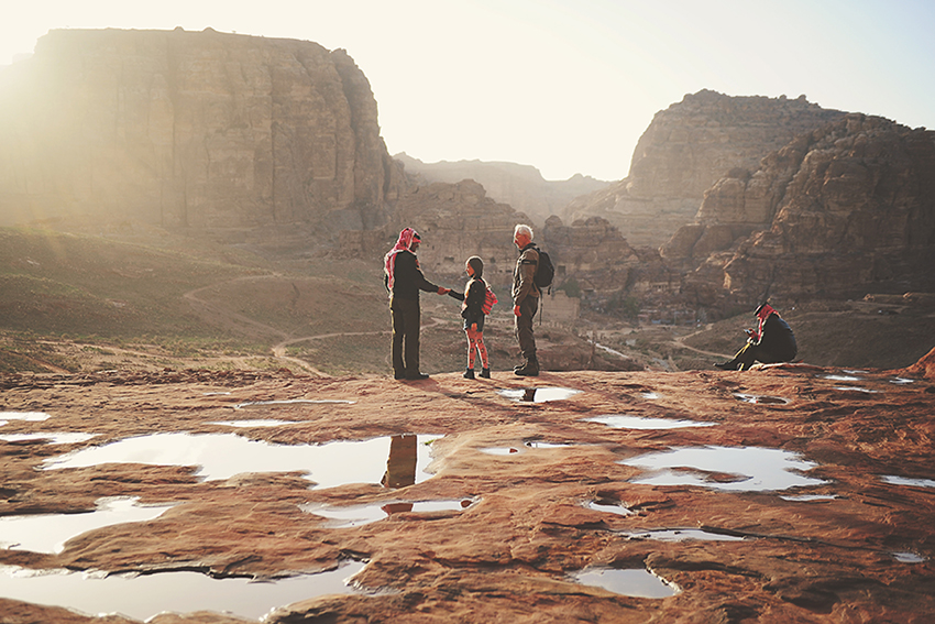 Kirsty Larmour_making friends_Petra_Jordan_week10