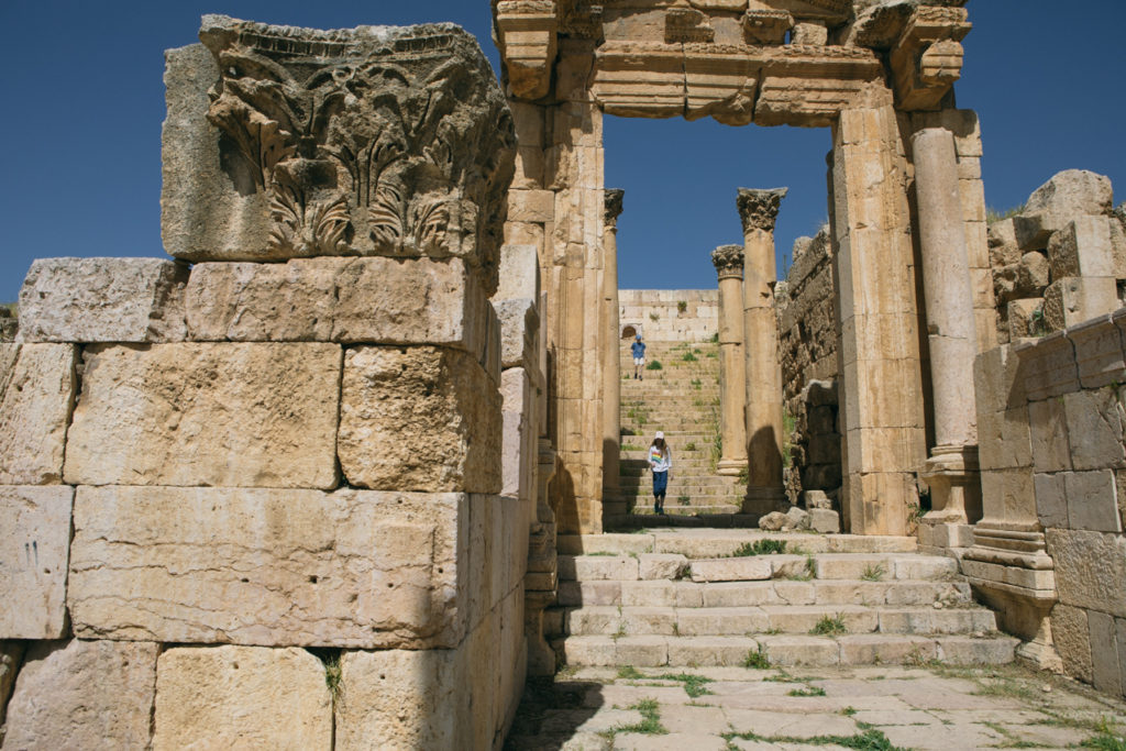 kjarosz14_Roman stairs_Jerash_Jordan