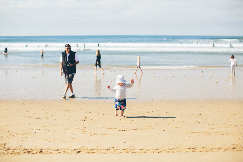 Thier Happy Place, Poppi and Harper at the beach, Torquay-Australia-Megan-Gardner-Wk17