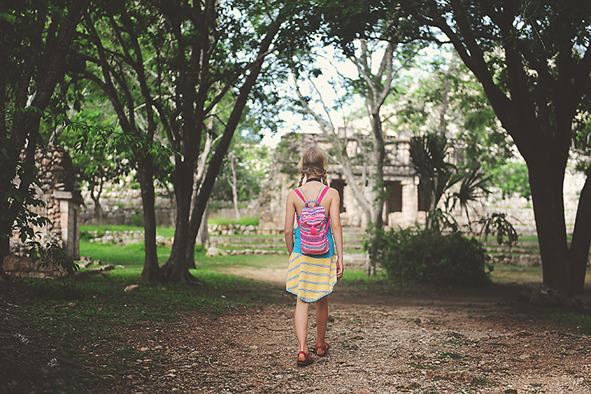 First at the Ruins, Uxmal, Mexico