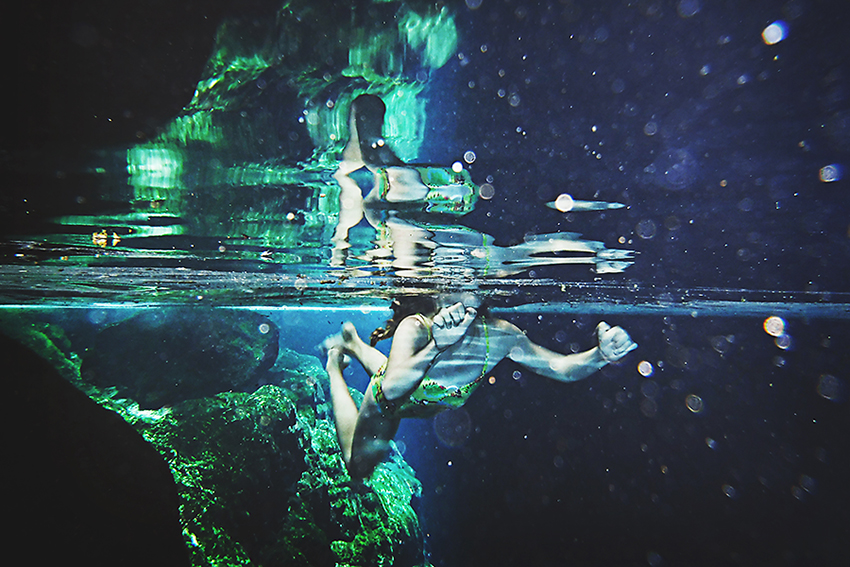 Crystal Blue Waters, Yucatan, Mexico